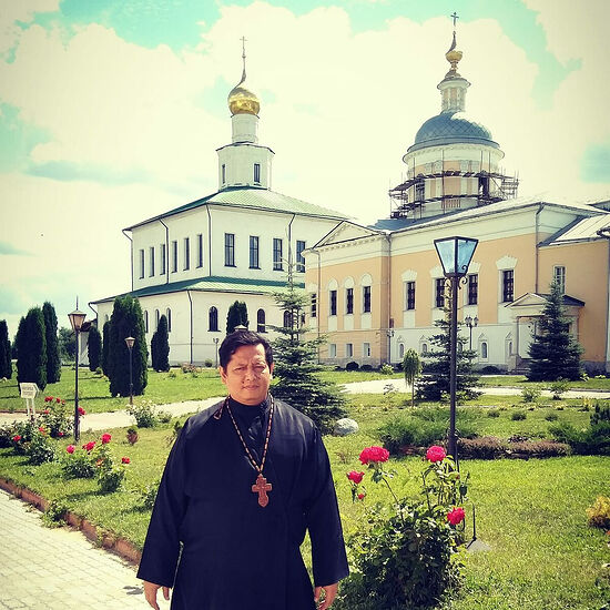 A pilgrimage to the Holy Theophany Old Golutvin Monastery in Kolomna near Moscow, 2018