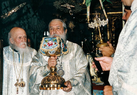 Архиепископ Лавр и Архиепископ Антоний (Медведев) 1998 год