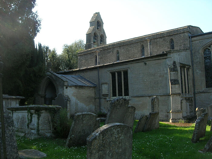 St. Pega's Church in Peakirk, Cambs (kindly provided by Dr. Avril Lumley-Prior)