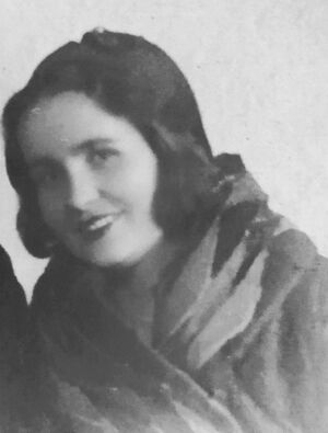 Татьяна Беляева, моя бабушка, 1936 г.