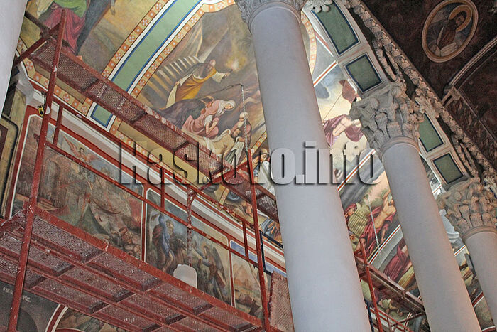 Iconography in the Church of Sts. Michael and Gabriel. Photo: haskovo.info
