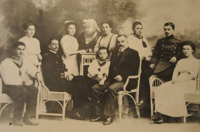 Семья Абаза перед Первой мировой войной
