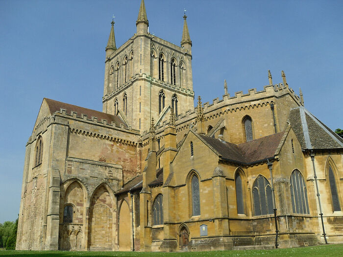 Pershore Abbey, Worcestershire (photo by Irina Lapa)