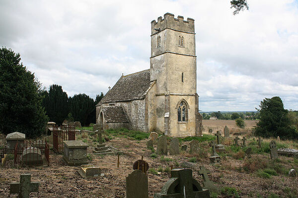 St. Arilda's redundant Church in Oldbury-on-the-Hill, Glos