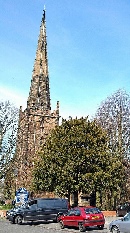 St. Edburgha's Church in Yardley, Birmingham, West Midlands