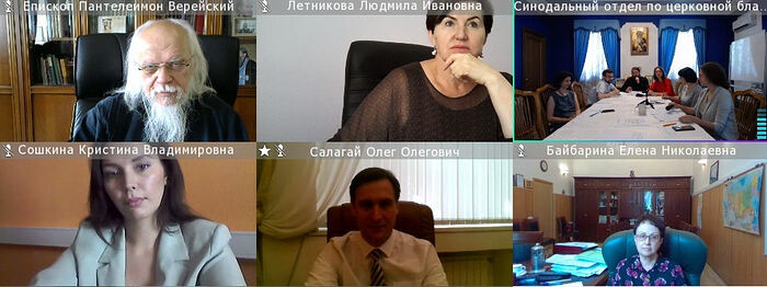 Участники заседания совместной Комиссии Церкви и Минздрава России