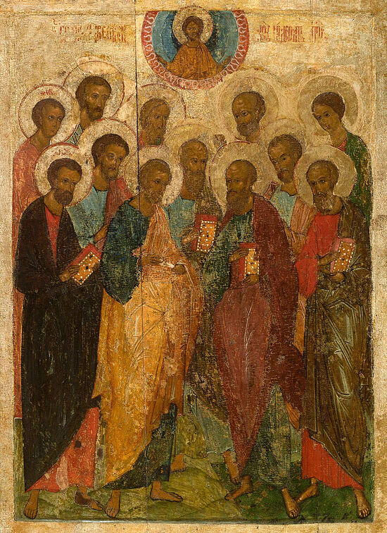 Собор славных и всехвальных 12-ти апостолов. Великий Новгород, 1432 г.