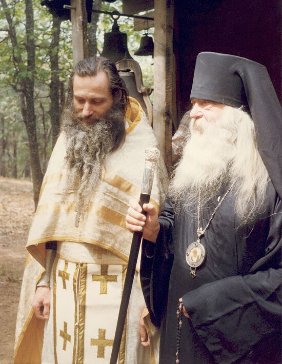 Bishop Nektary and Hieromonk Seraphim (Rose)