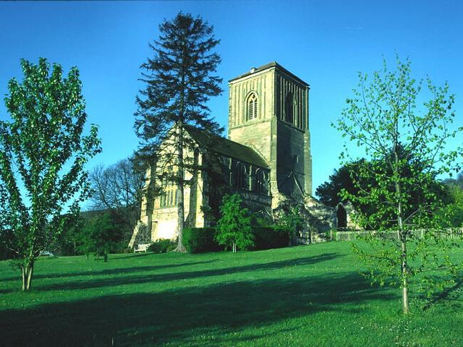 St. Giles Church in Little Malvern, the medieval priory's remnant, Worcs (by Bob Embleton, Geograph.org.uk)