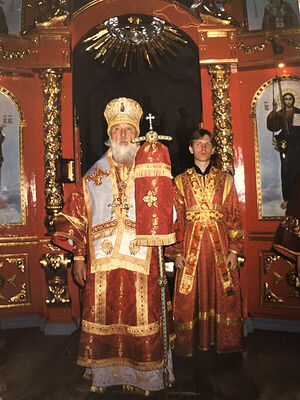 Владыка в день 70-летнего юбилея. Ставрополь, кафедральный Андреевский собор