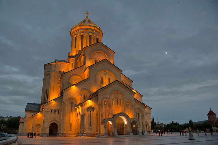 Holy Trinity Cathedral in Tbilisi. Photo: advantour.com