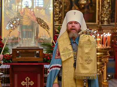 Слово на принесении мощей святого князя Александра Невского в град Псков