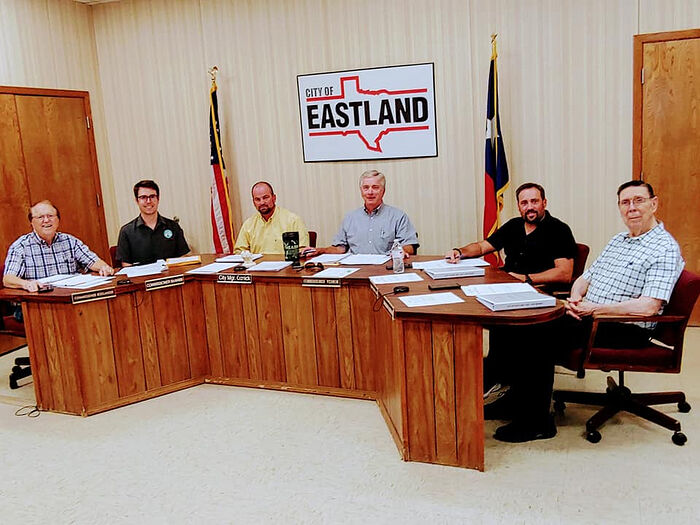 The City Commission of Eastland, Texas, which voted against the murder of children. Photo: Facebook