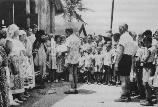 Святитель Иоанн Шанхайский на острове Тубабао, 1949 год