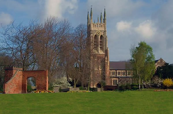 St. Peter's Church in Stapenhill, Burton-on-Trent, Staffs (Photo from Burton-on-trent.org.uk)