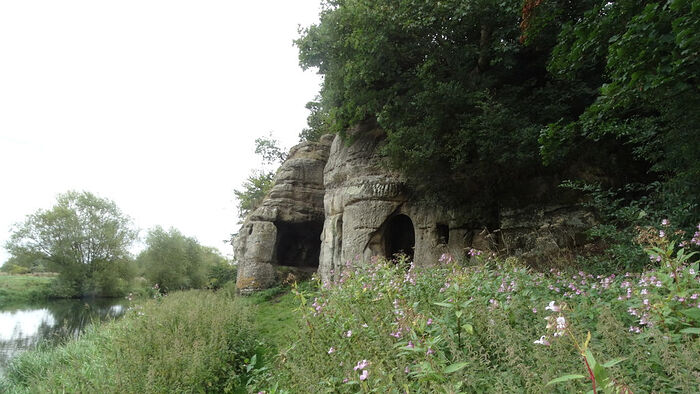 The Anchor Caves near Ingleby, Derbs (by Colin Park, Geograph.org.uk)