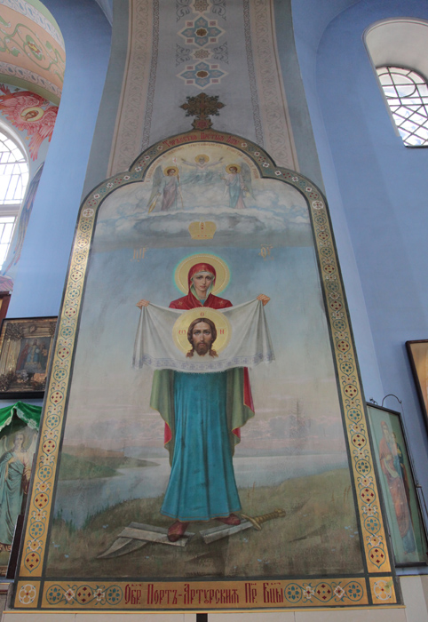Порт-Артурская икона в Казанском храме г. Харькова, 25 июня 2013 г.