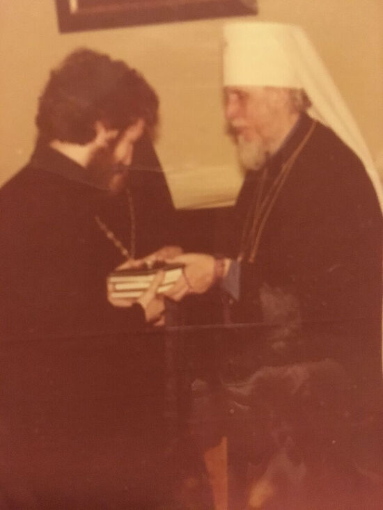 Fr. Eugene with Metropolitan Anthony