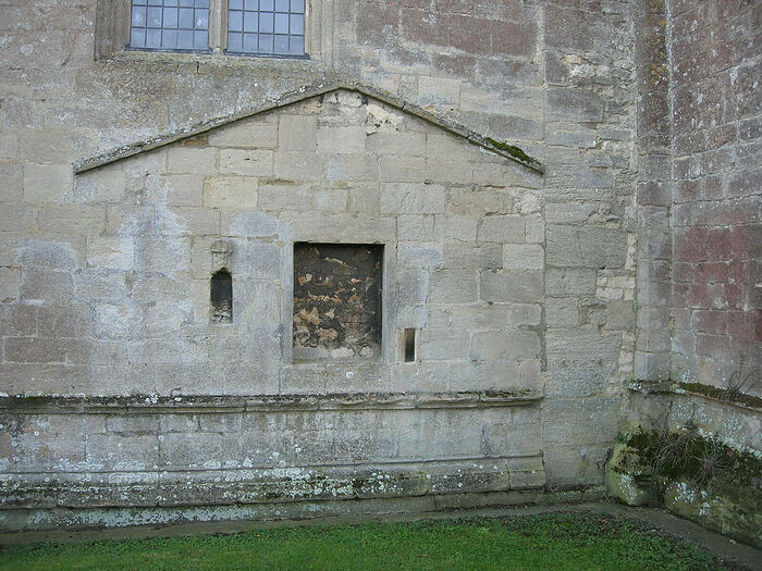 The site of St. Tibba's supposed cell by St. John's Church in Ryhall, Rutland. Photo provided by Dr. Avril Lumley-Prior