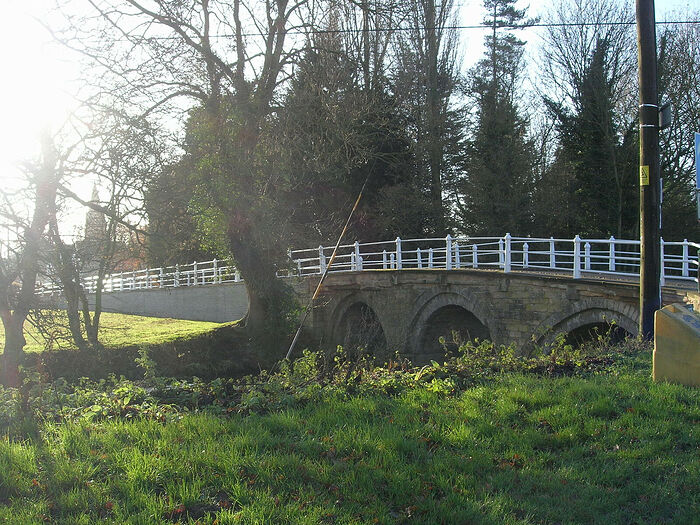 St. Eabba's bridge in Ryhall, Rutland. Photo provided by Dr. Avril Lumley-Prior