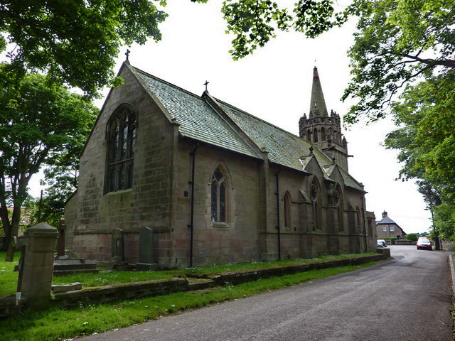 Церковь св. Эббы в Биднелле, графство Нортамберленд