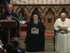 Patriarch Bartholomew, Pope Francis, Anglican archbishop issue joint environmental message