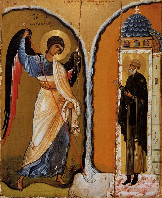 Archangel Michael (Miracle at Chonae). Sinai, 12th c.