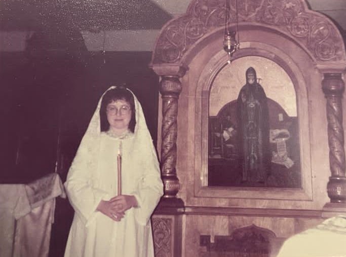 Сусанна после Крещения, Великая Суббота, 1984 год, Джорданвилль