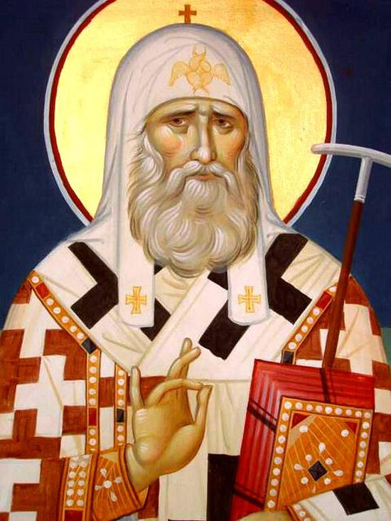 St. Tikhon (Bellavin), Patriarch of Moscow and All Russia.