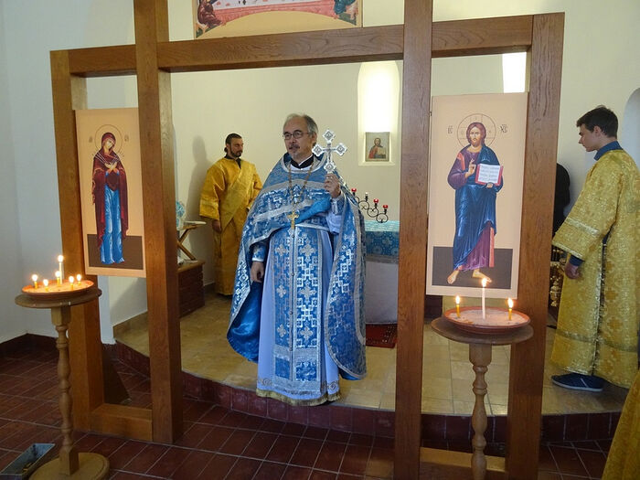 The Iconostasis at St. Stephen’s Church in Zalavar