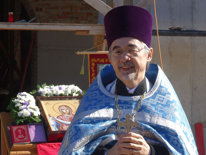 Archpriest Nikolai Kim, the rector of the Church of the “Life-Giving Spring” Icon in Heviz