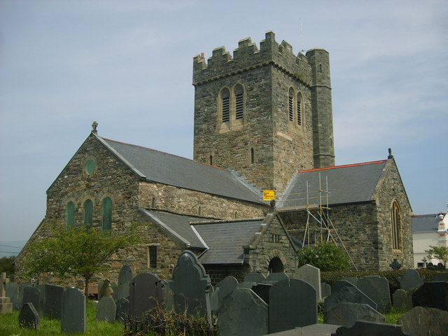 Церковь св. Кадфана в Тивине, Гуинет, Уэльс