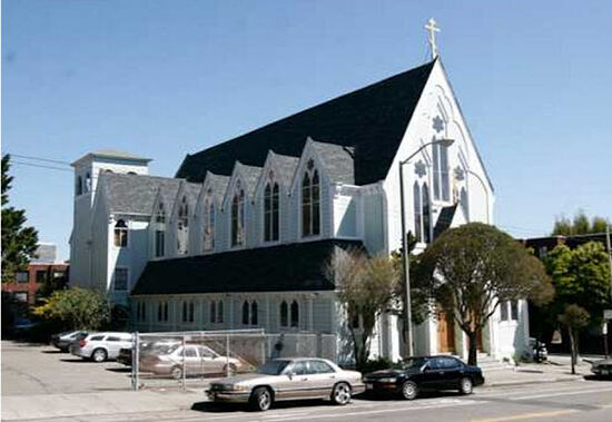 Старый собор в Сан-Франциско