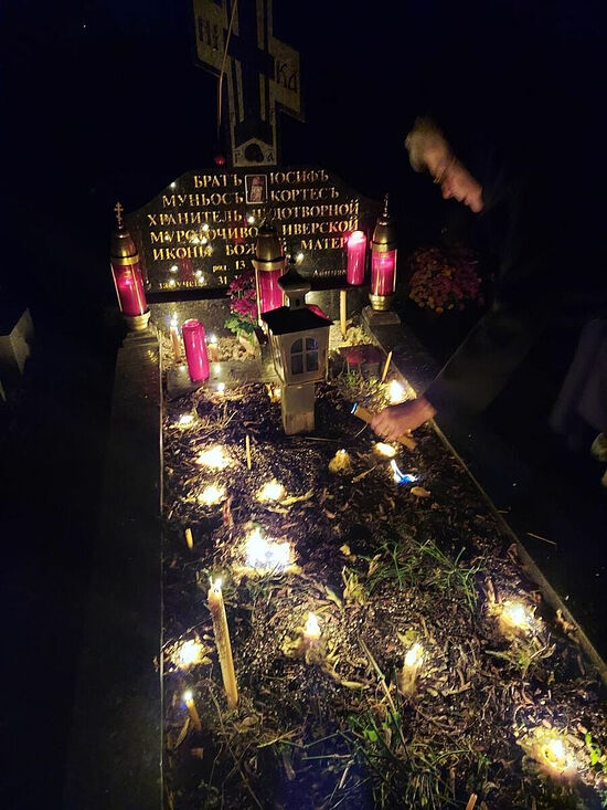The grave of Brother Jose. Photo: Eastern American Diocese, ROCOR