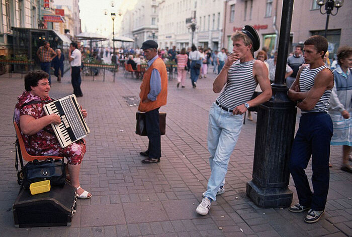 Москва, Арбат 1990-х