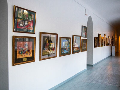 Картины Сергея Андрияки «оживут» в Больнице Святителя Алексия