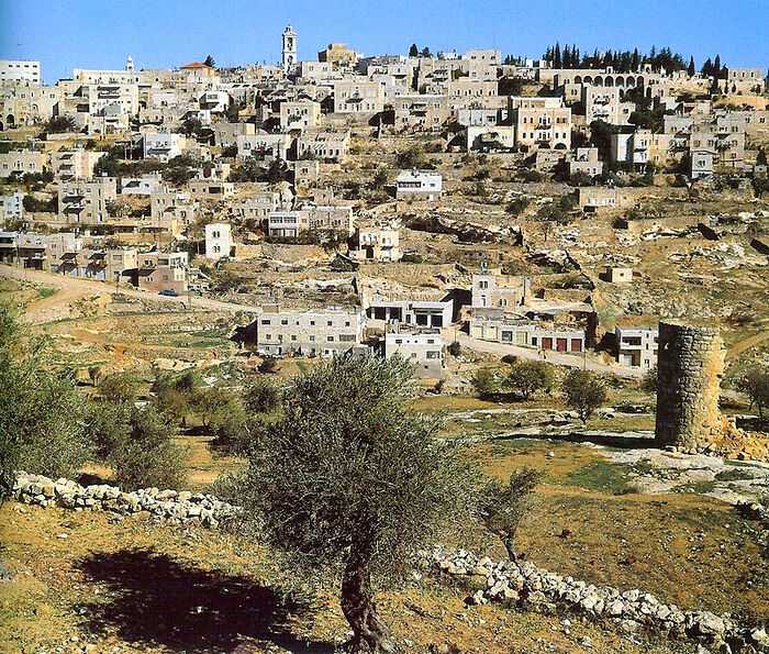 Άποψη της πόλης της Βηθλεέμ