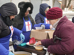 Ukrainian Church provides food and shelter to homeless in Kiev and Poltava