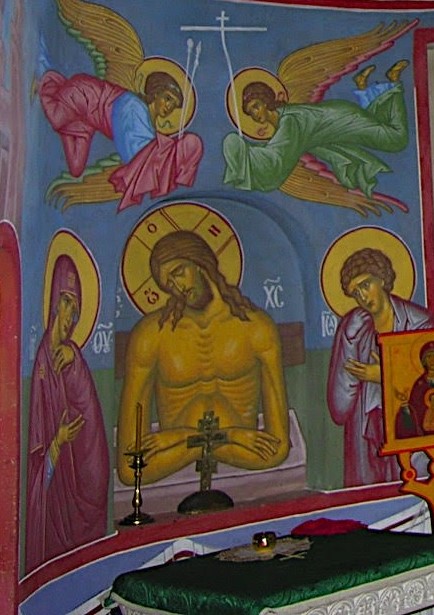 Роспись Ярослава Добрынина в церкви Святого Николая в Кленниках