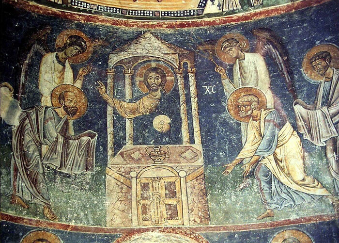 В соборе Святой Софии в Охриде