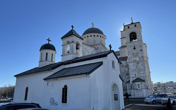 The Church of the Ascension in Podgorica. Photo: mitropolija.com