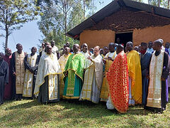 Dozens of African priests serve first Liturgy of Russian Exarchate (+VIDEO)