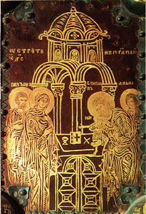 Васильевские врата. Фрагмент.1336 г. Троицкий собор г. Александрова.