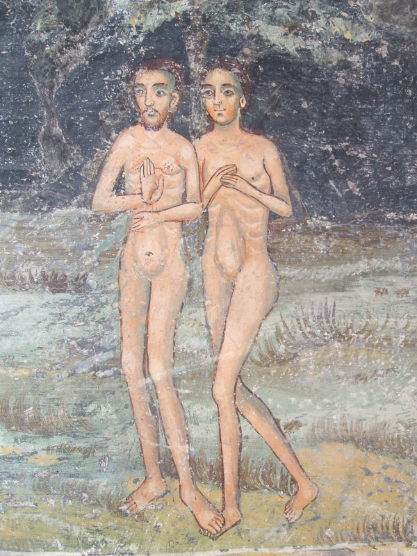 Adam and Eve, Iliyantsi Monastery