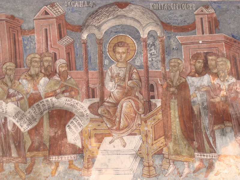 Christ among the Doctors, Seslavtsi Monastery