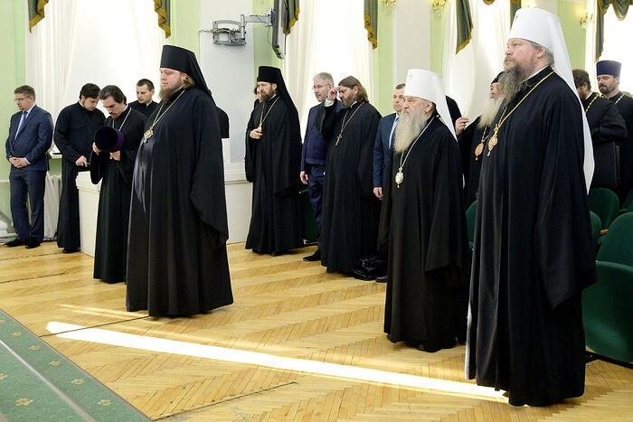 Конференция «Епископ в жизни Церкви: богословие, история, право» открылась в Санкт-Петербургской духовной академии