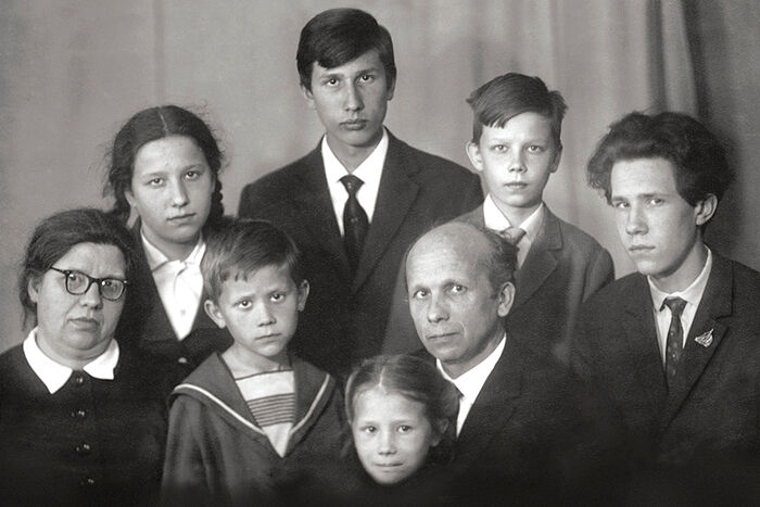 Семья протоиерея Глеба Каледы, 1969 год