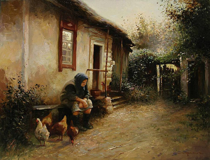 Old age. By Yury Zhurka