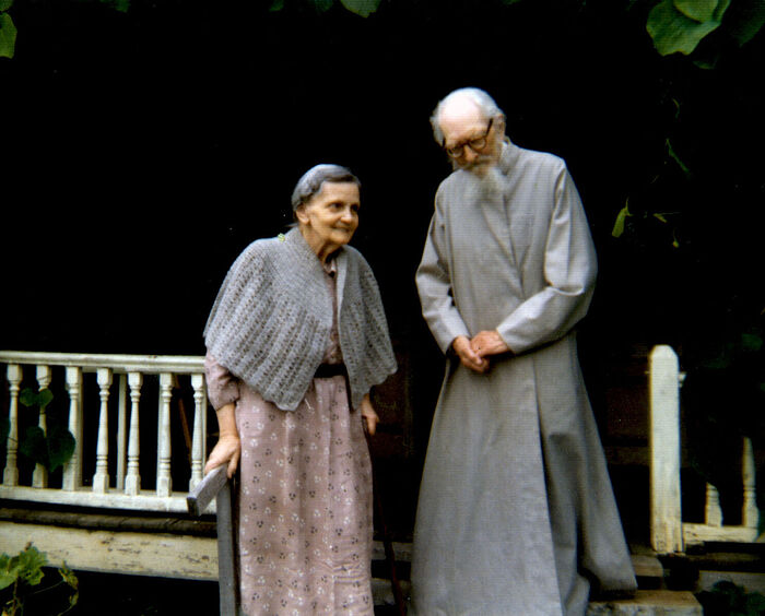Протопресвитер Михаил Помазанский и его супруга Вера