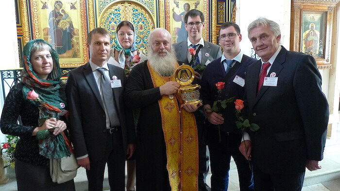 Вступление в Общество православных врачей (ОПВ) СПб, 2015 г